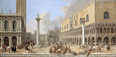 La Piazzetta à Venise - Luca Carlevaris